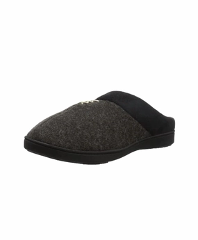 Instant Footwear Women's Marisol Microsuede Hoodback Slipper In Black
