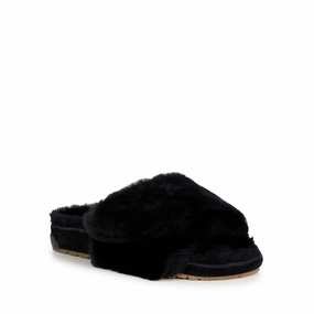 Women's Musica Adjustable Support Slide Slipper In Black Comfy And Trendy Comfy Walk