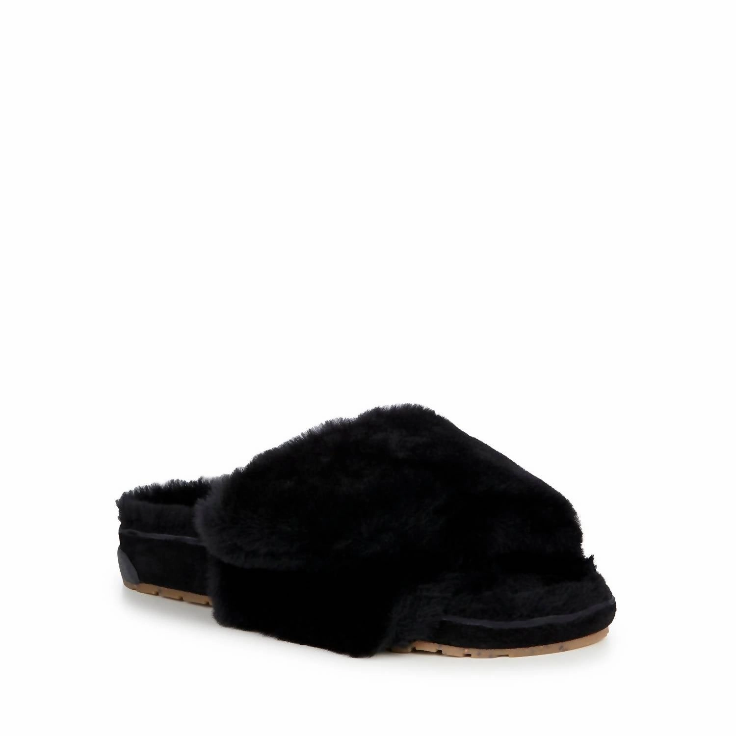 Women's Musica Adjustable Support Slide Slipper In Black Premium Quality