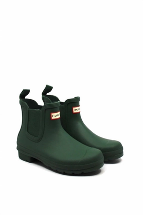 Insulated Trail Runner Cushioned Step All Day Wear Women's Original Chelsea Boot In Hunter Green