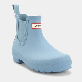 Women's Original Chelsea Boots In Blue Stem Waterproof Rainy Day Commuter Eco Material Mountain Hike