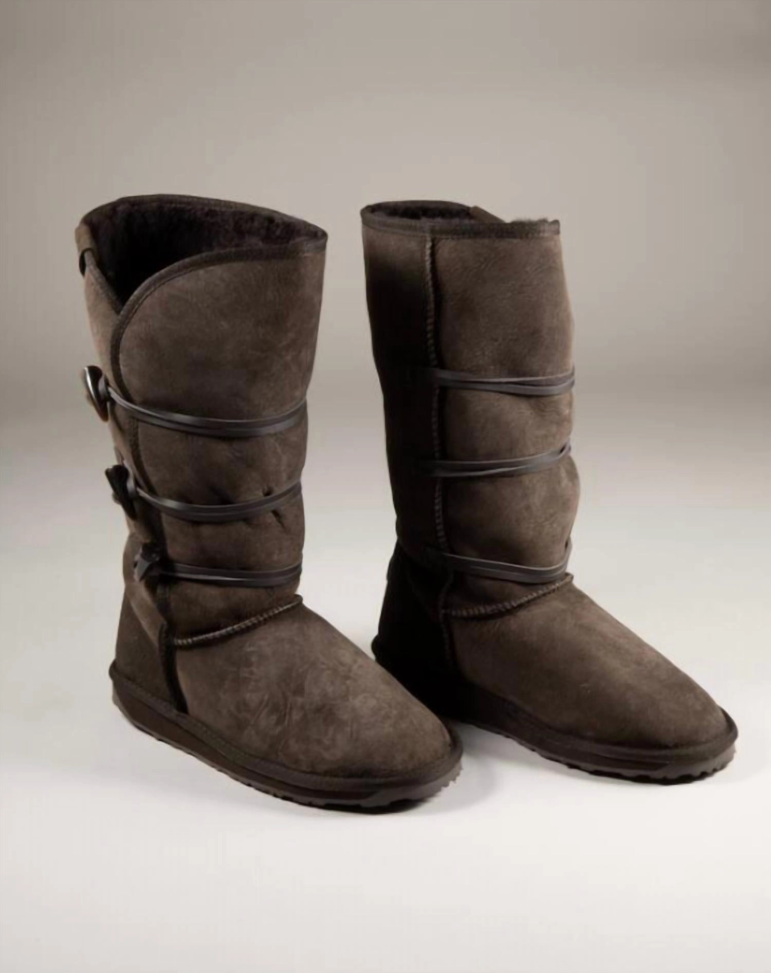 Women's Paddington Boot In Chocolate Ice Road RubberOutsole