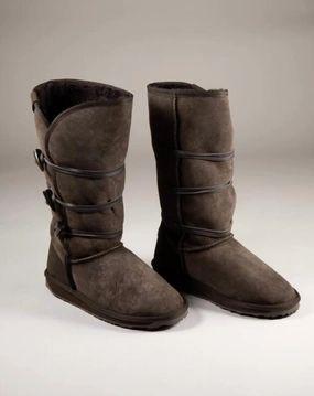 Women's Paddington Boot In Chocolate Ice Road RubberOutsole