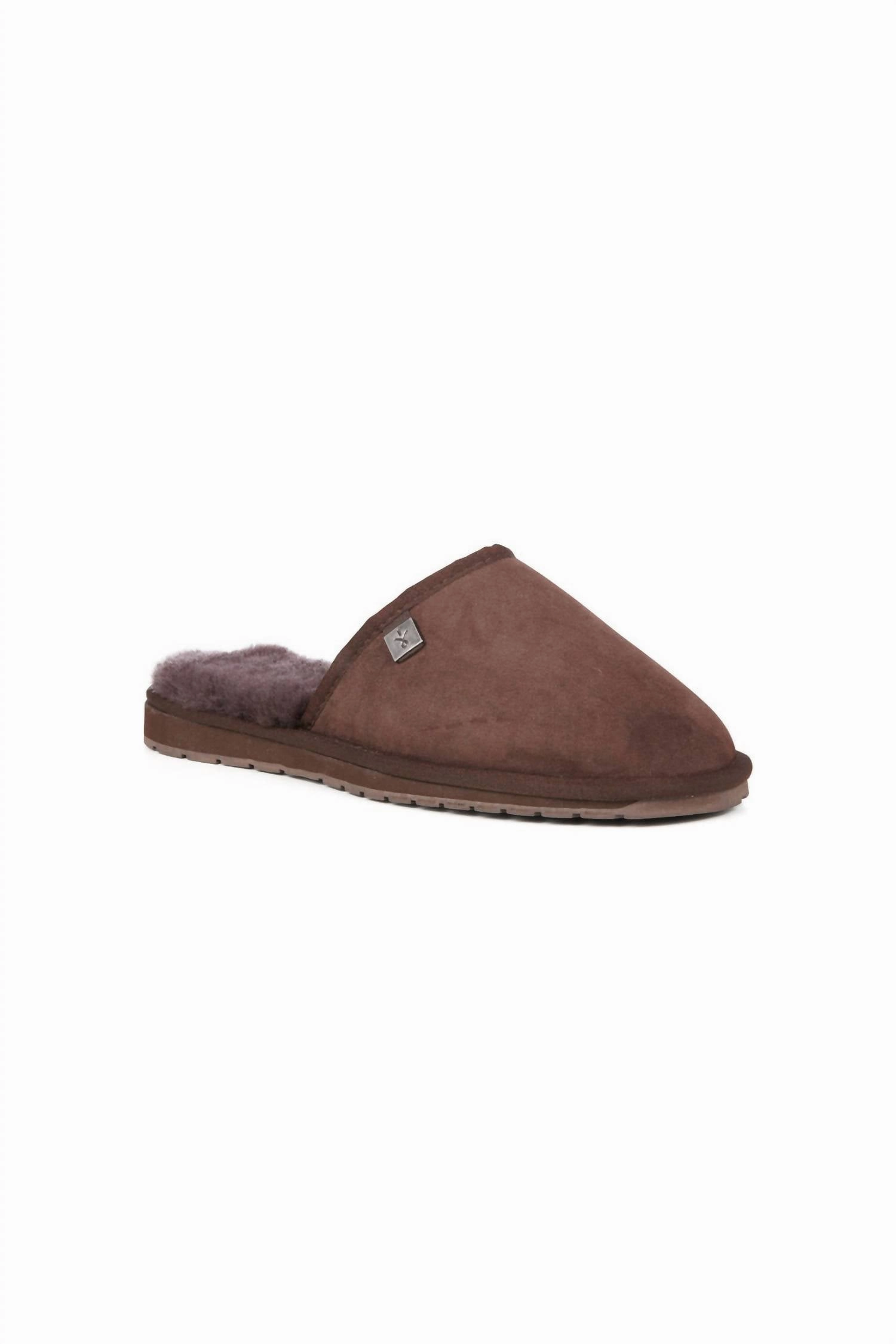 Quick Slip Fit Women's Platinum Yamba Scuff Slipper In Chocolate