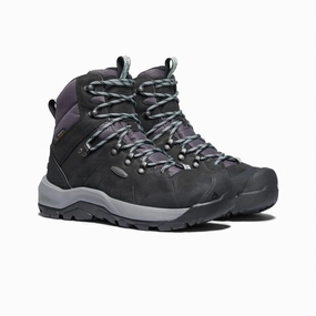 Feather Light Snow Trekker Padded Interior Rural Traveler Women's Revel Iv Mid Polar Winter Boots In Black/harbor Gray