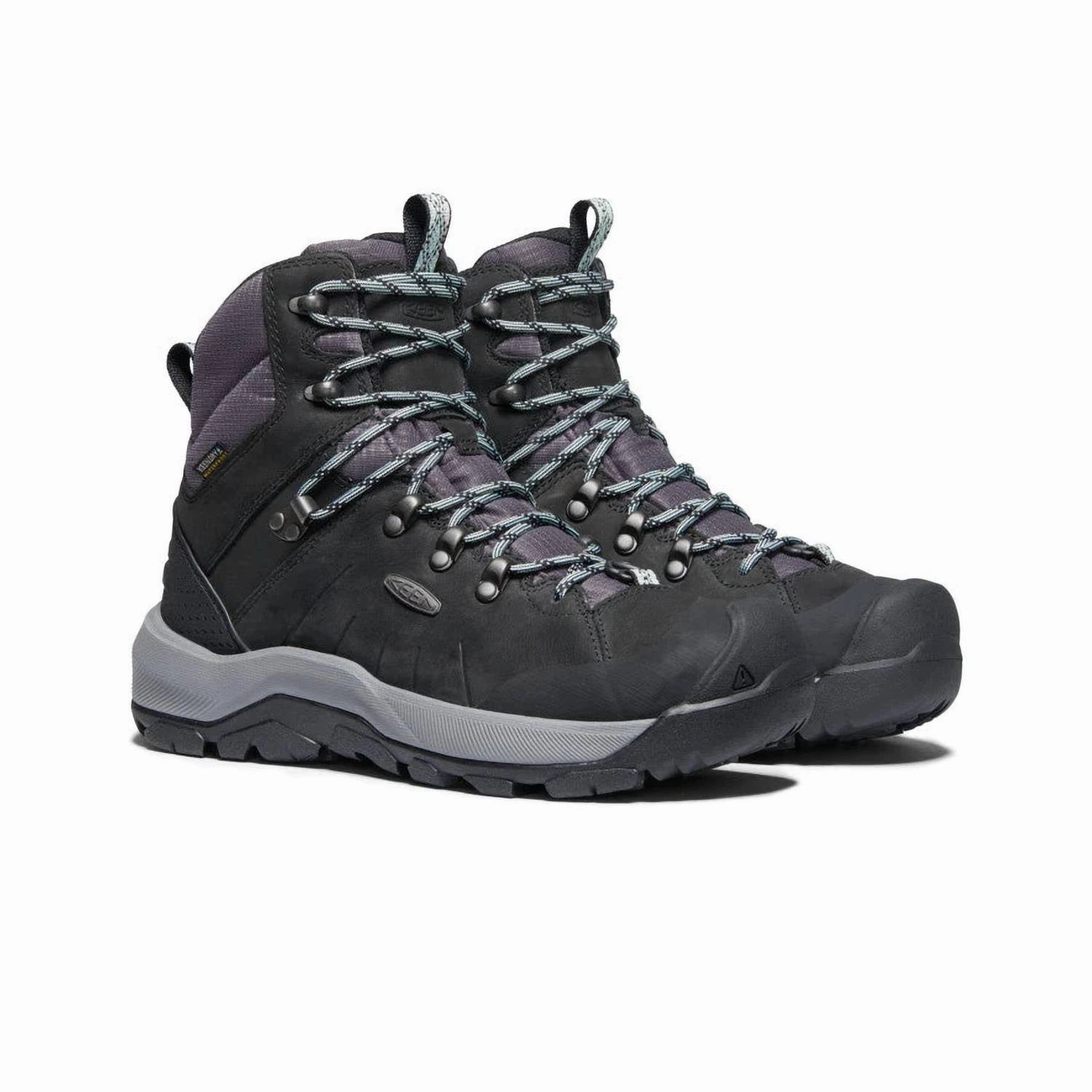 All Purpose Sleek Style Women's Revel Iv Mid Polar Winter Boots In Black/harbor Gray