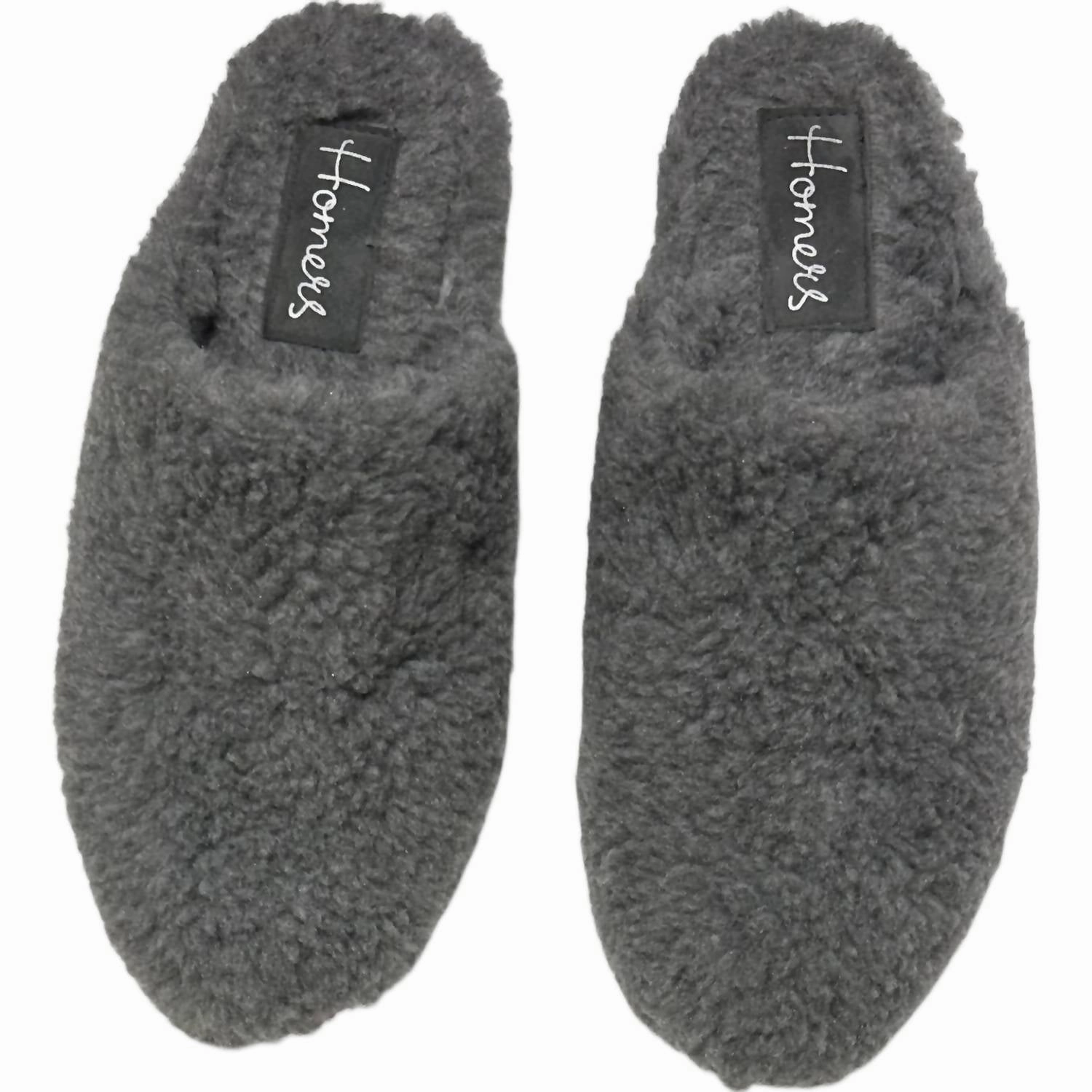 Relaxing Walk Shoes Easy Travel Sandal Women's Shearling Slippers In Grey