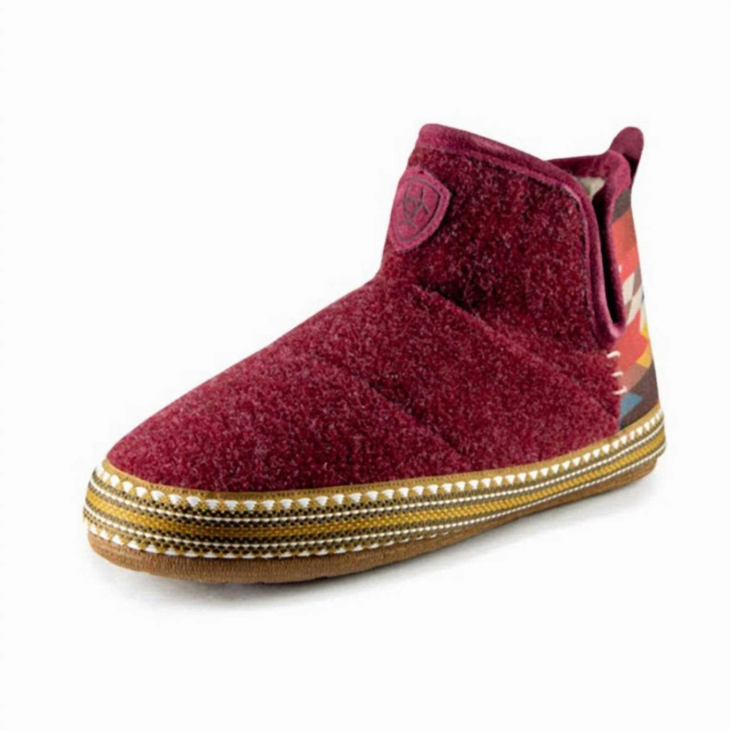 Women's Southwest Bootie Slippers In Wine/multi Effortless Slip