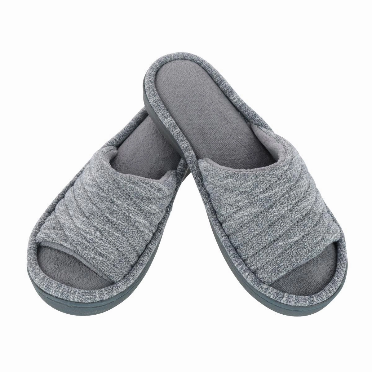 Quick And Easy Women's Space Dye Open Toe Andrea Slide Slipper