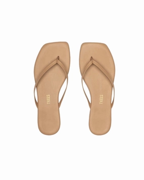 suede upper Elastic Straps Women's Square Toe Lily Sandals In Cocobutter