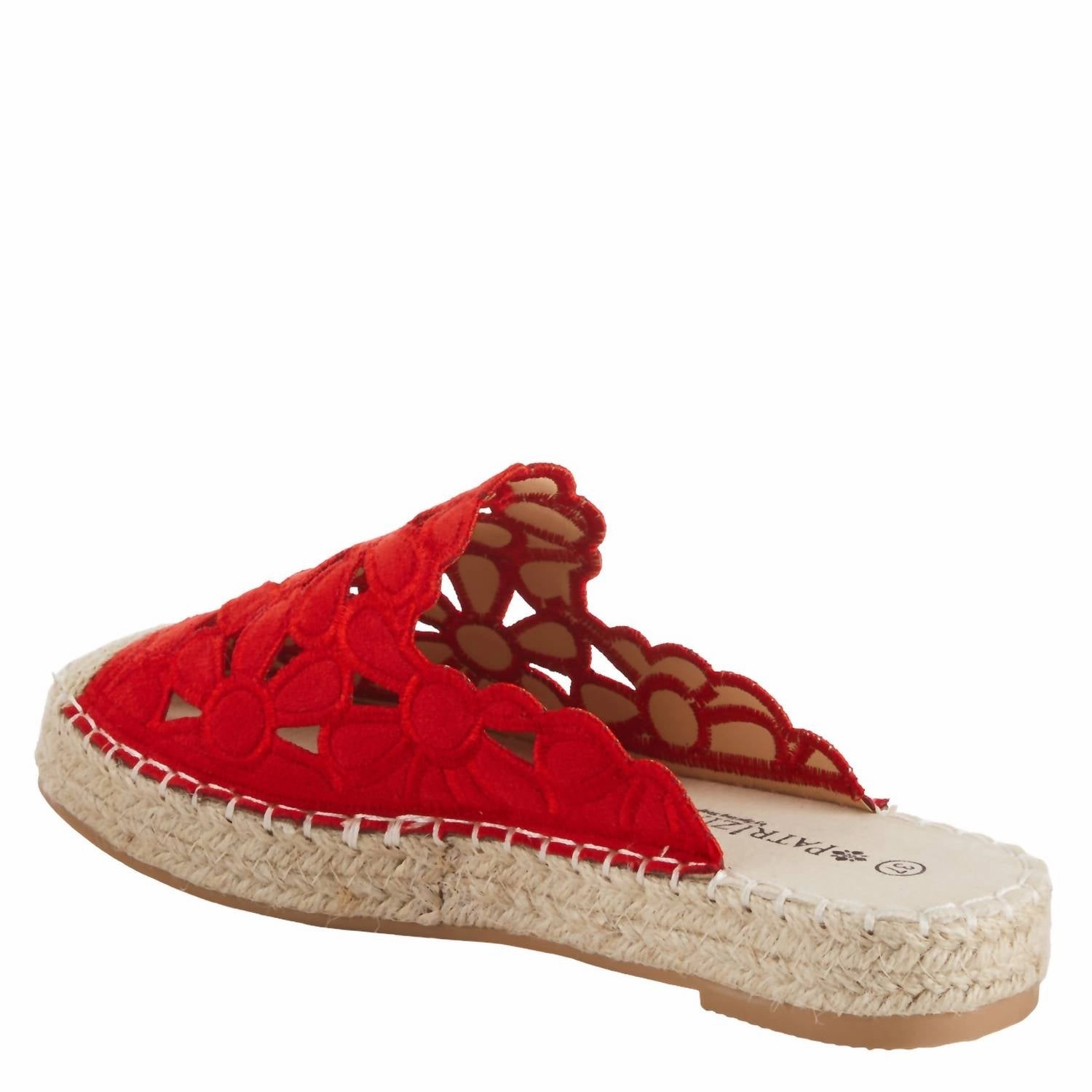 Women's Tilly Espadrille In Red Perfect for Travel Flexible Wear