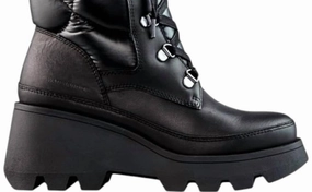 Women's Verona Boots In Black Seamless Comfort City Walking