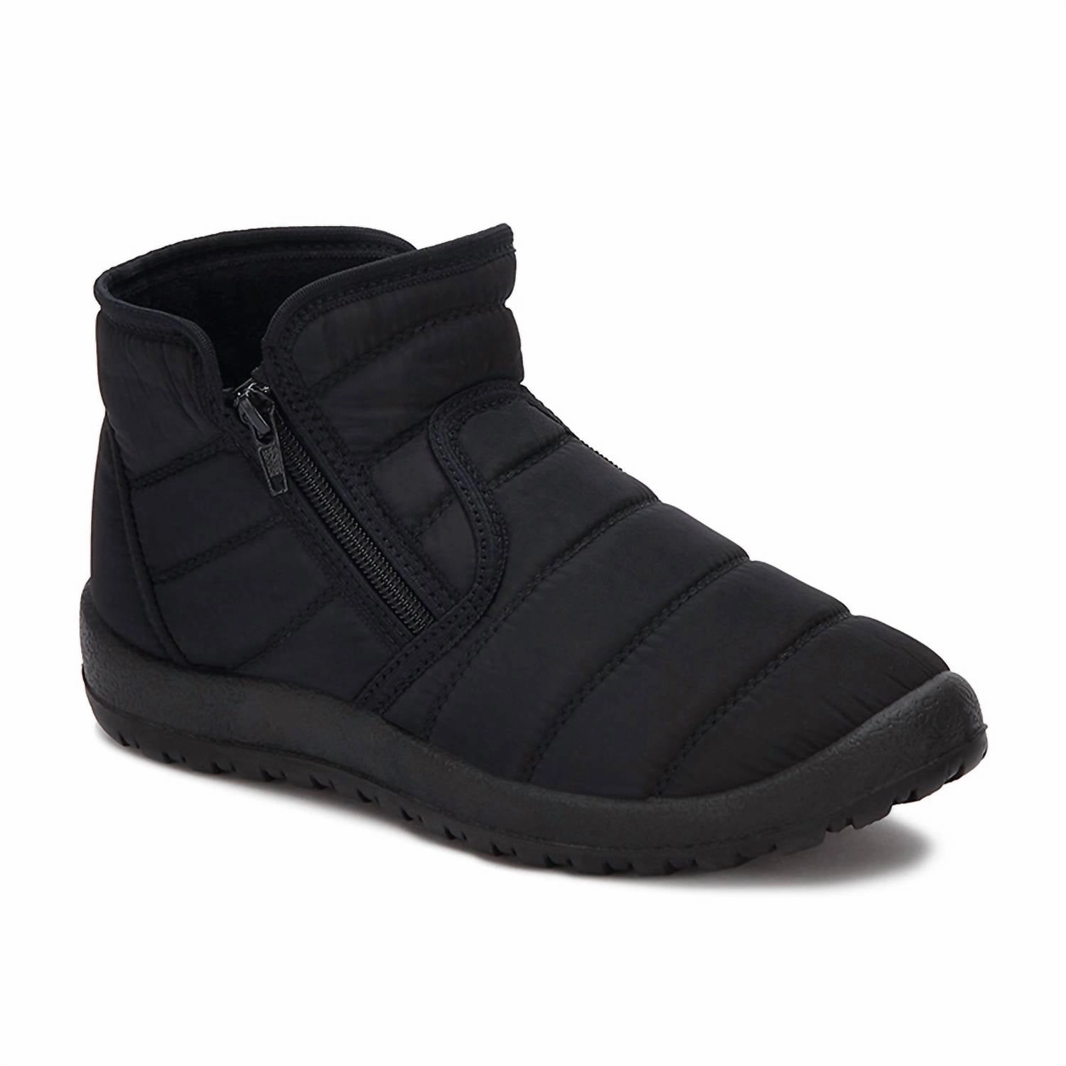 Women's Winter Booties In Black Premium Comfort