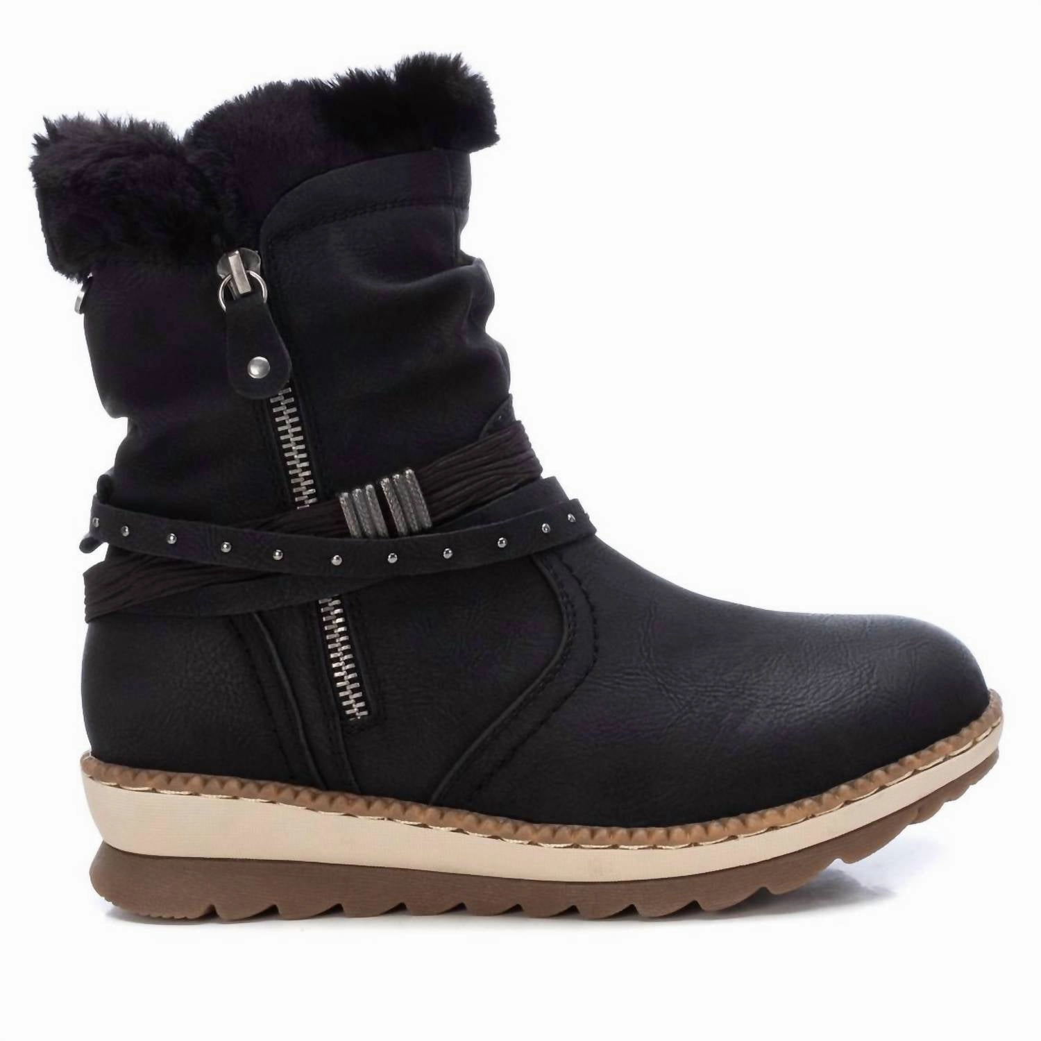 Urban Style Women's Winter Booties In Black