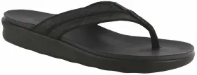 Women's Escape Thong Sandal In Iron Canvas Long Step