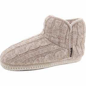 Stretchy Fashionable Slides Womens Faux Fur Lined Faux Fur Bootie Slippers