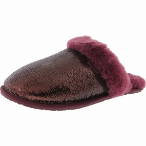 Elegant Style Effortless Slip-On Fit Womens Faux Fur Lined Manmade Slide Slippers