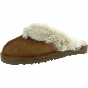 Womens Faux Fur Slide Slippers Breathability Enhancement Simple Slip Fit Sandal
