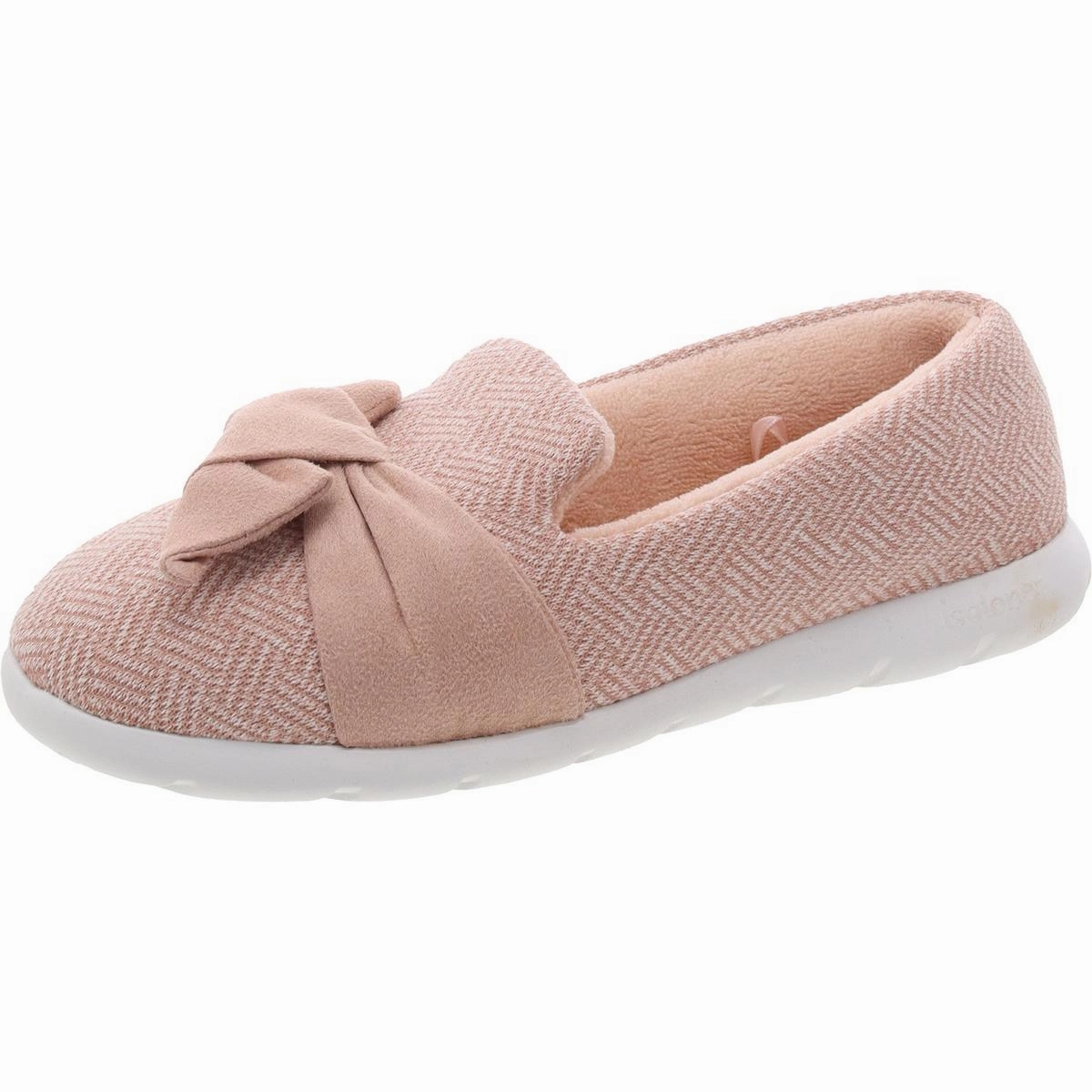 Stylish Look Perfect For Beach Womens Herringbone Terry Cloth Scuff Slippers