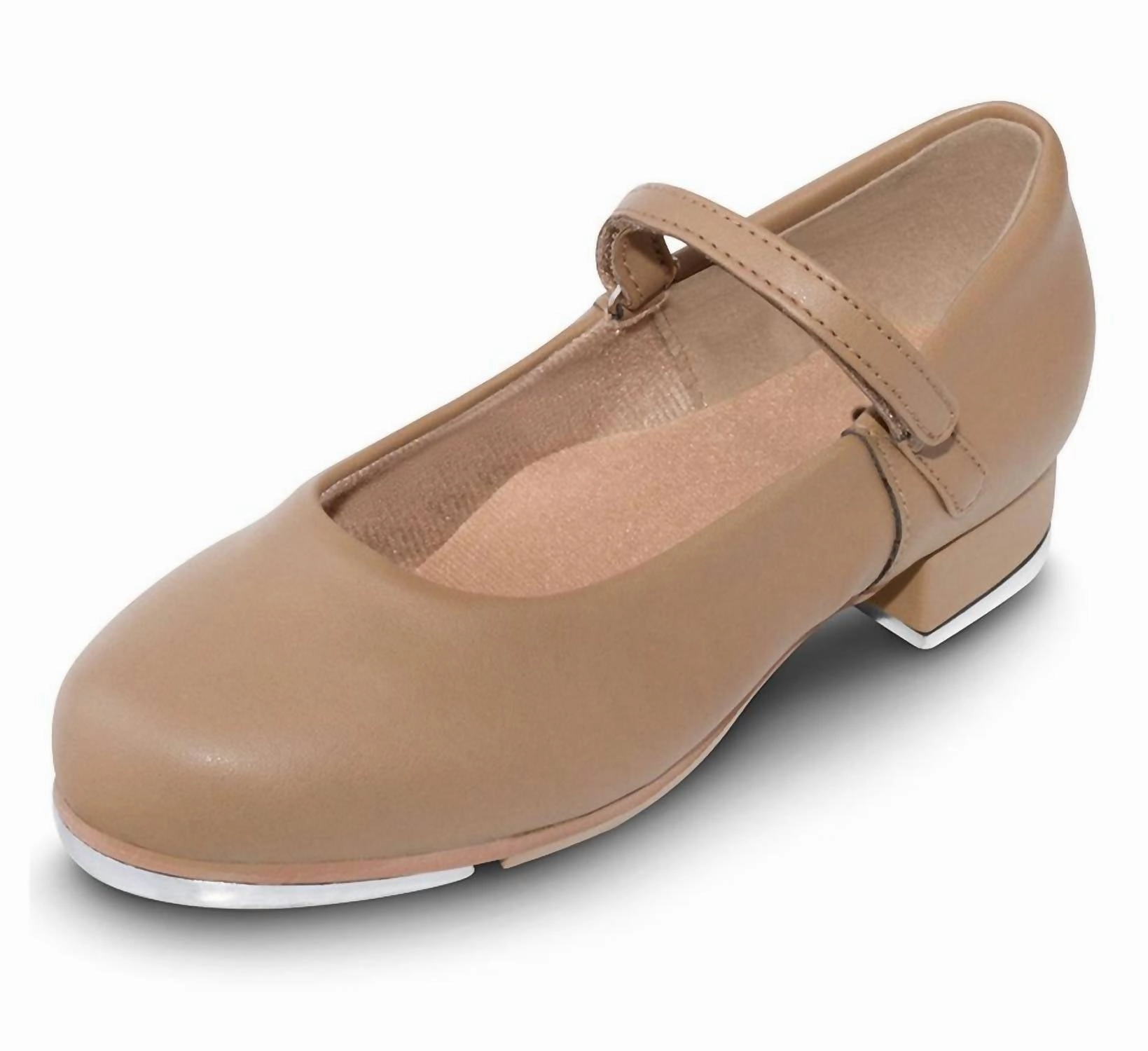 Neutral Style Girls' Leo Rhythm Tap Shoe In Tan