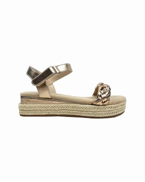Yosi Samra Miss April Wedge Sandal Thong Light Motion