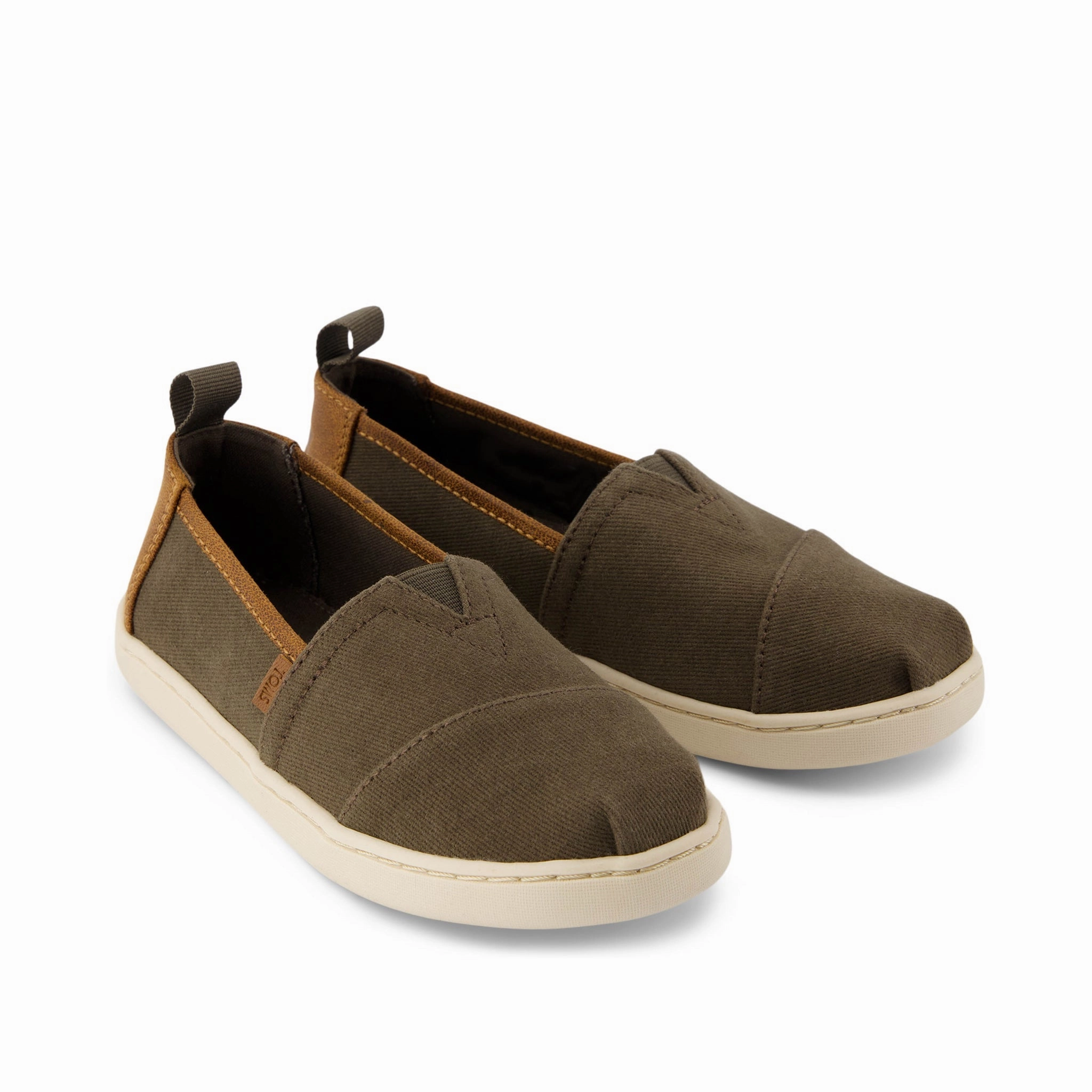 Air Touch Youth Alpargata Olive Vintage Twill Kids Shoe